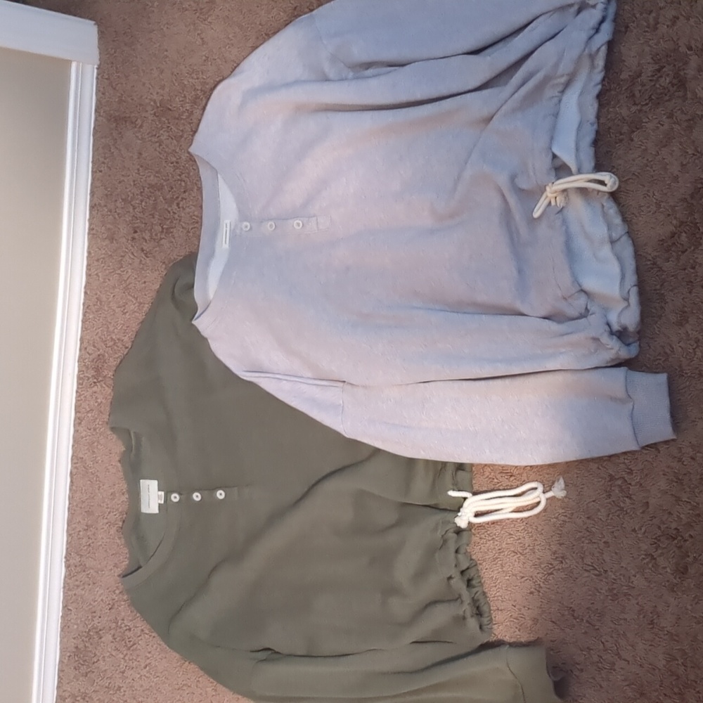American Eagle / Henley sweater / M - Picture 1 of 15